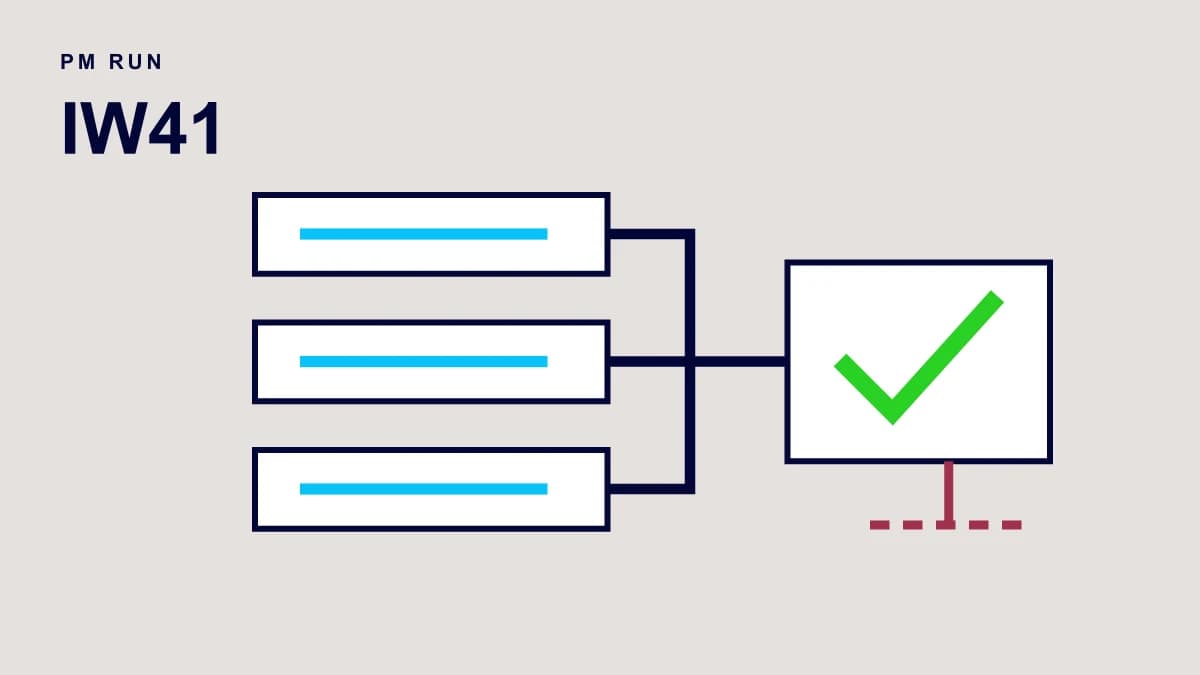 SAP PM confirmation in IW41: hours, evidence, and control